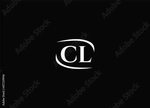  CL monogram logo design and company logo