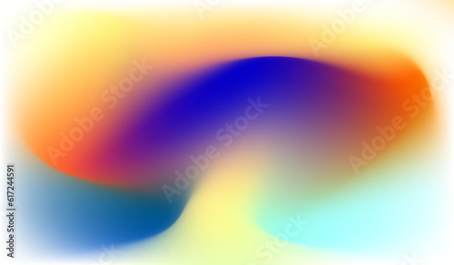 mesh colorful gradient background with swirl pattern