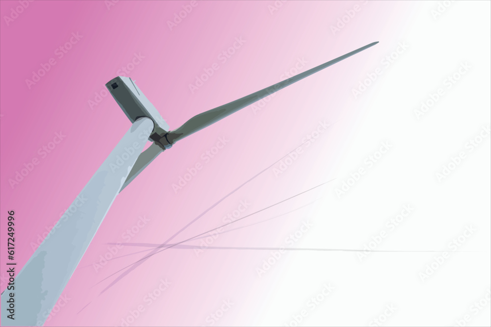 Wind turbine towers to generate electricity by natural wind. Wind turbine towers to generate electricity by natural wind.
