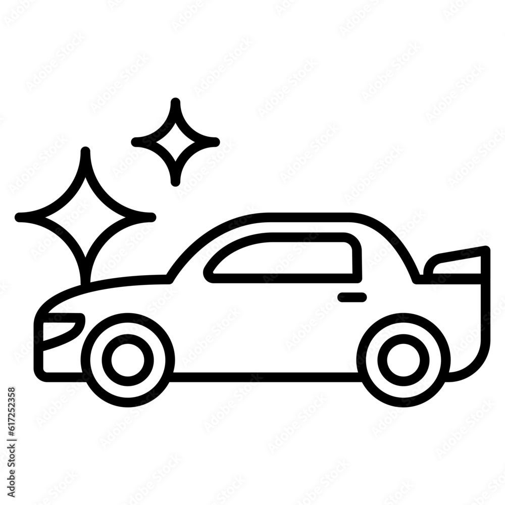 Clean car icon