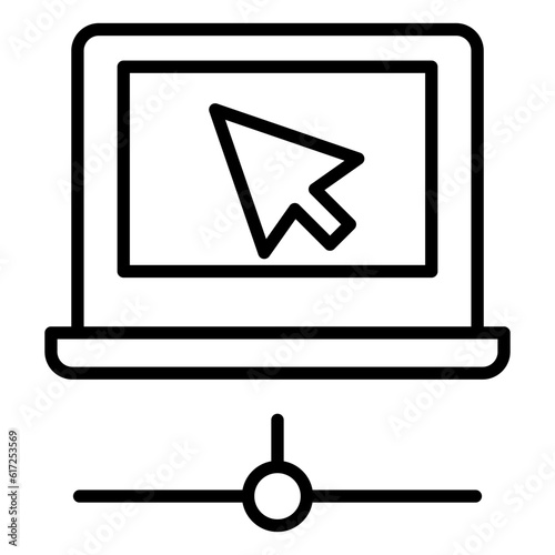 Computer network icon