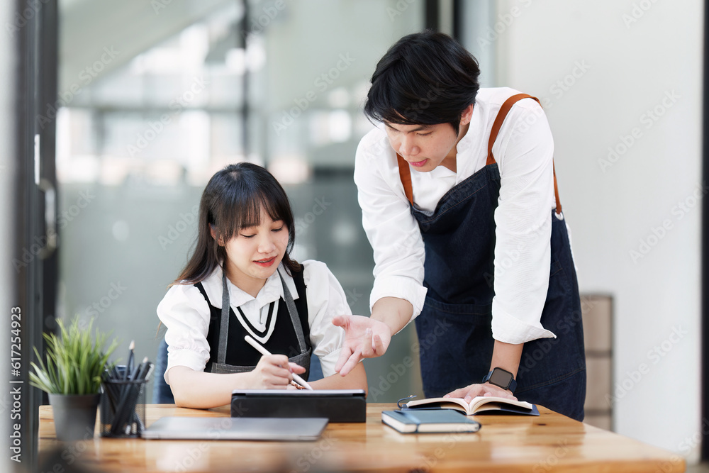 Diverse Multiethnic Business people in meeting. Accountant people do paperwork, tax, accounting and Financial advisor concept Diverse Multiethnic Business people in meeting. Accountant people do paperwork, tax, accounting and Financial advisor concept