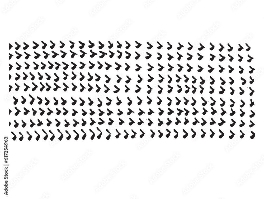 black and white shapes