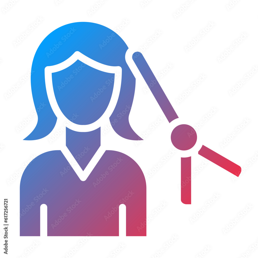 Vector Design Curling Icon Style