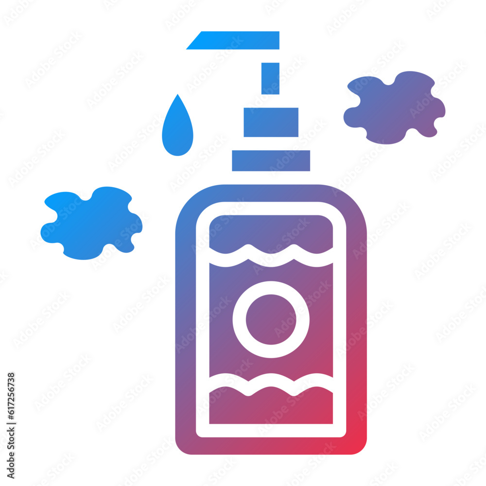 Vector Design Face Cleanser Icon Style Vector Design Face Cleanser Icon Style