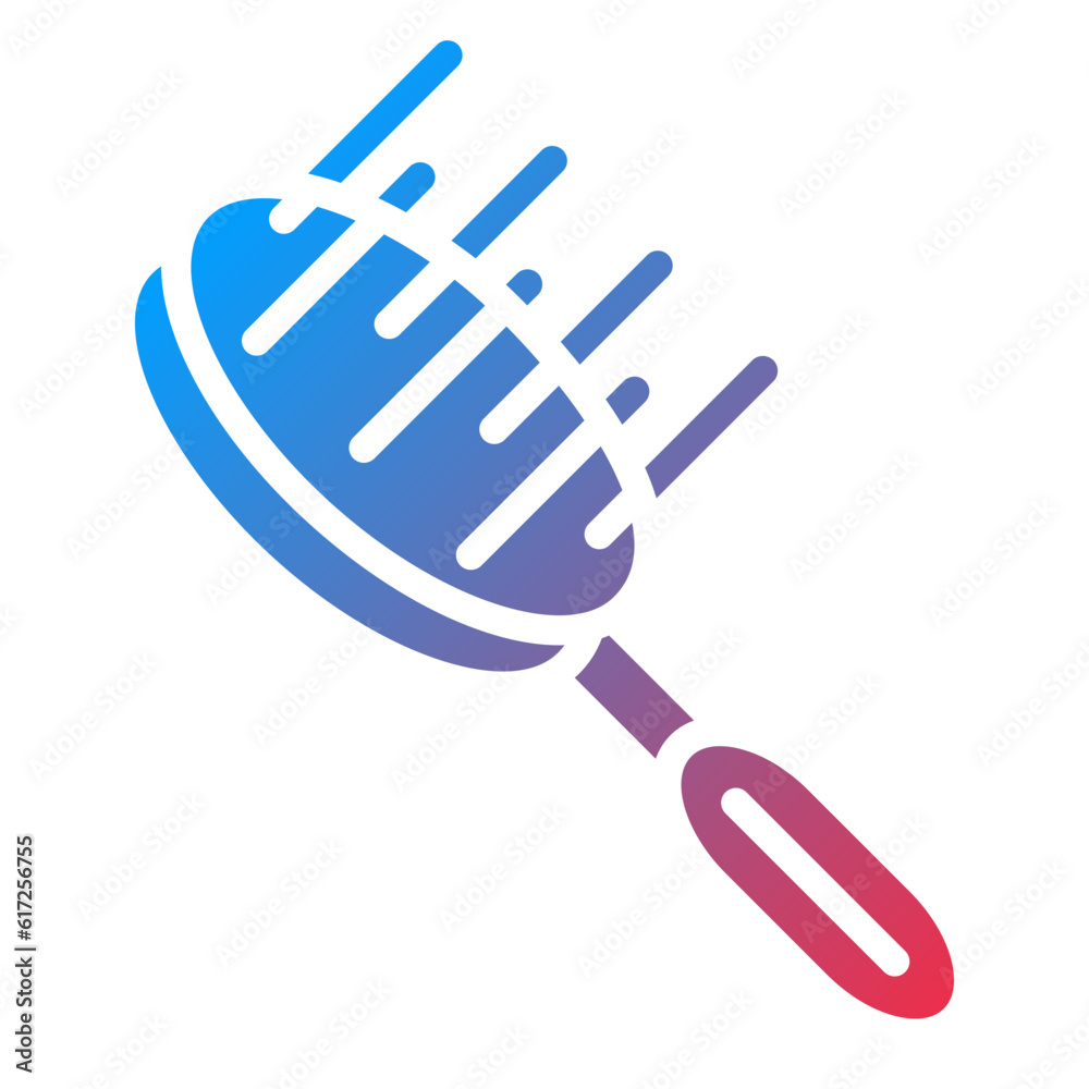 Vector Design Hair Brush Icon Style Vector Design Hair Brush Icon Style