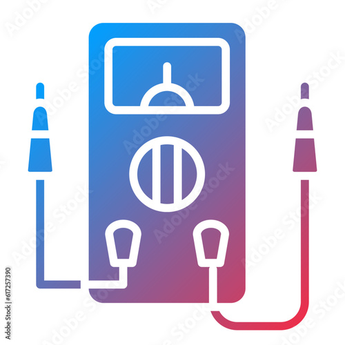 Vector Design Multimeter Icon Style