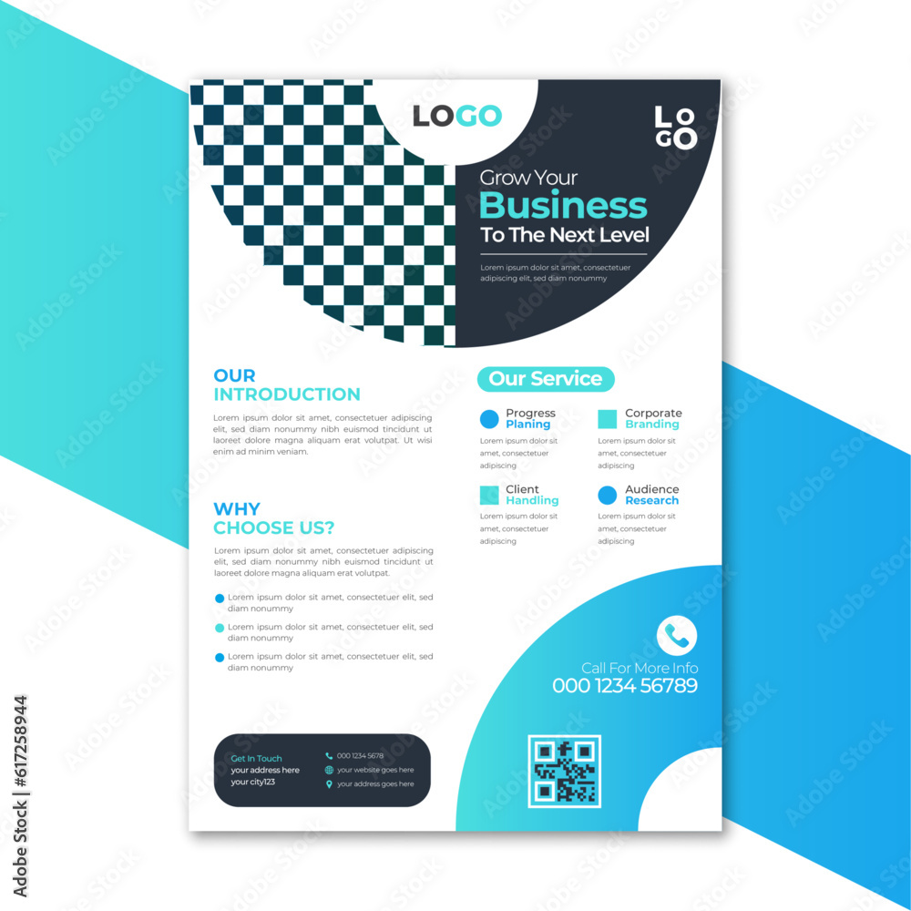 Vector business and corporate flyer, brochure, poster, magazine cover template, modern flyer, creative design, elegant and simple - Vector Vector business and corporate flyer, brochure, poster, magazine cover template, modern flyer, creative design, elegant and simple - Vector