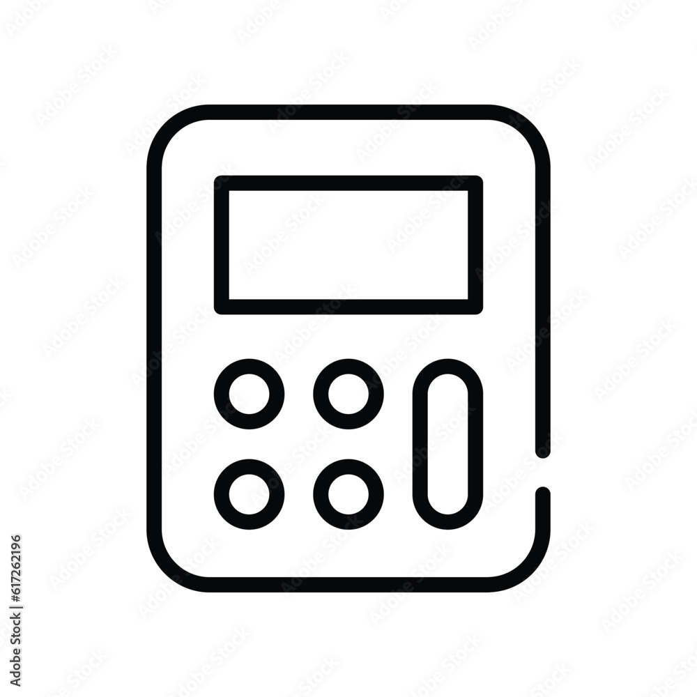 Calculator Icon. Vector stock illustration. Calculator Icon. Vector stock illustration.
