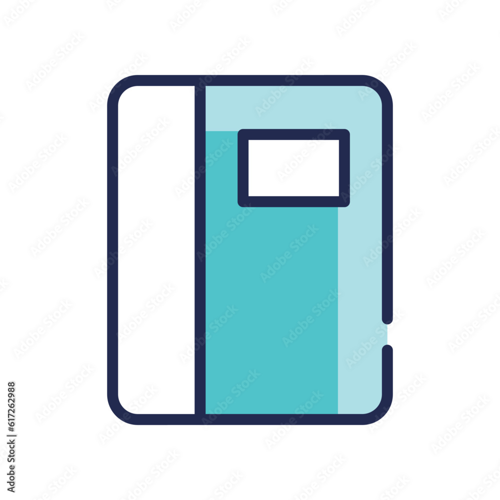 Book Icon. Vector stock illustration. Book Icon. Vector stock illustration.