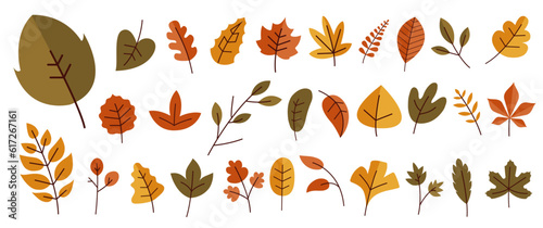 Simple Autumn Fall Leaves 2