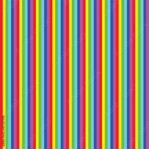 Rainbow Stripes Background