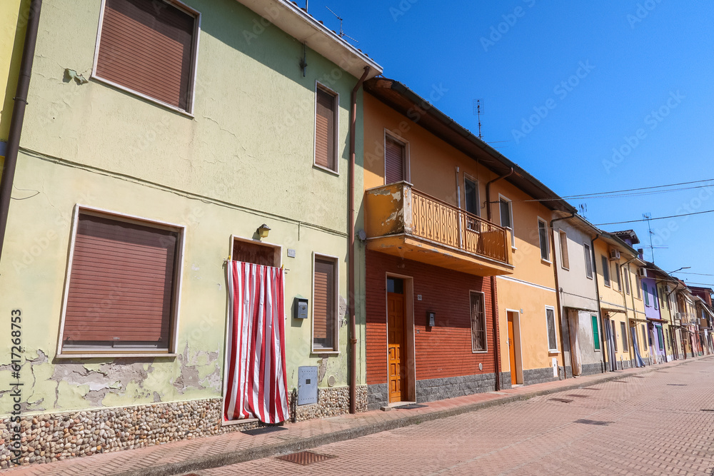 Torre de Negri characteristic village church square houses home art