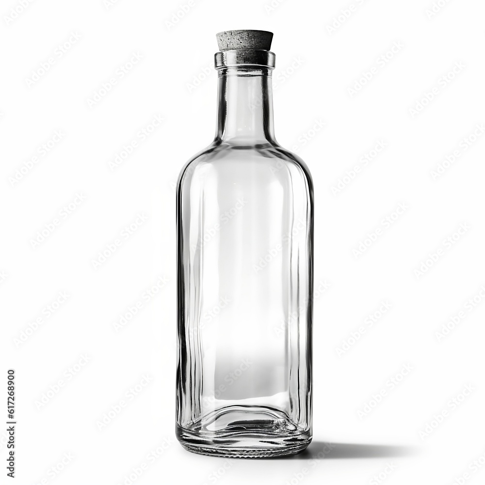 Crystal Clarity: Captivating Clear Bottle Imagery For Generative AI Crystal Clarity: Captivating Clear Bottle Imagery For Generative AI