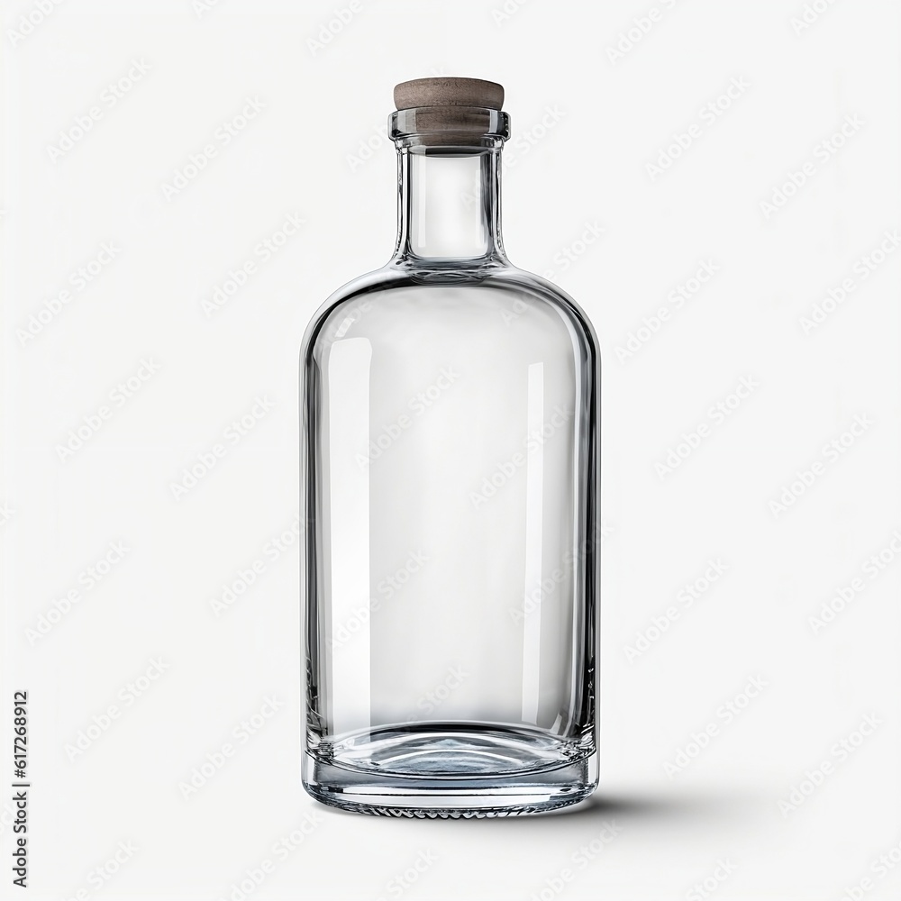 Crystal Clarity: Captivating Clear Bottle Imagery For Generative AI Crystal Clarity: Captivating Clear Bottle Imagery For Generative AI