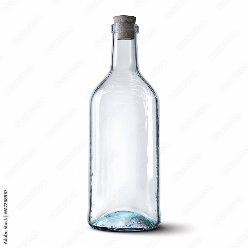 Crystal Clarity: Captivating Clear Bottle Imagery For Generative AI