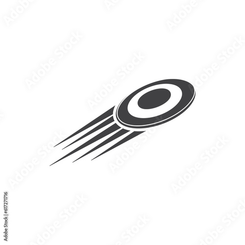frisbee icon vector