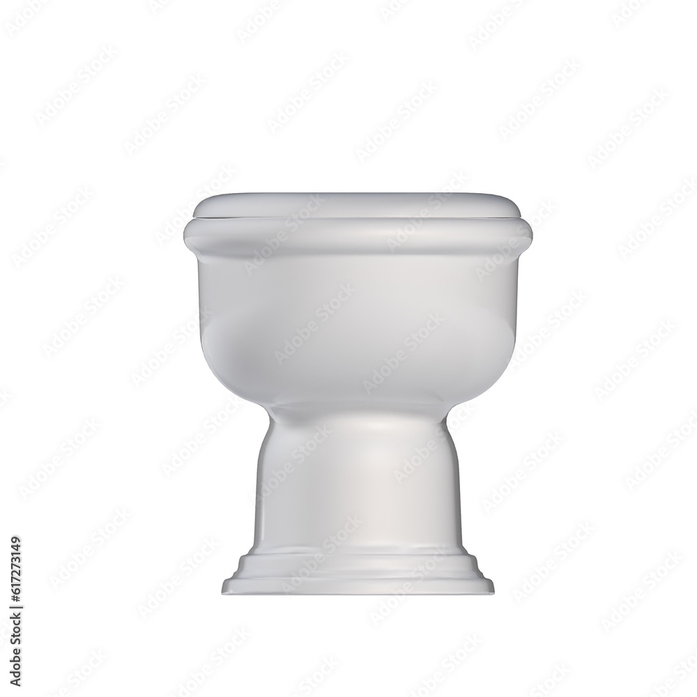 lavatory pan isolated on white background, bidet, 3D illustration, cg render lavatory pan isolated on white background, bidet, 3D illustration, cg render