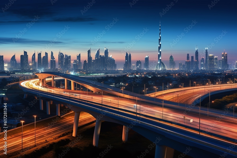 Fototapeta premium Future City