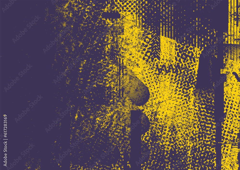 Aesthetic dotted design element. Duo tone poster . Modern art .Abstract composition . Half tone background. Halftone dots texture effect .Contemporary vector design Aesthetic dotted design element. Duo tone poster . Modern art .Abstract composition . Half tone background. Halftone dots texture effect .Contemporary vector design