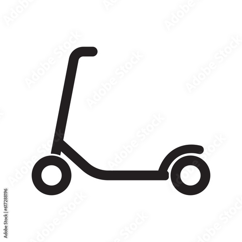 scooter icon vector