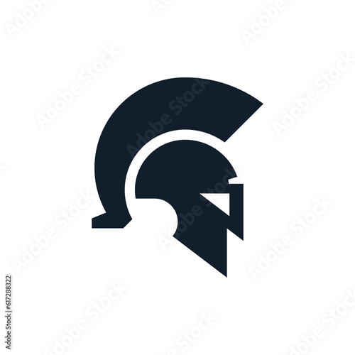 Helmet Spartan Logo