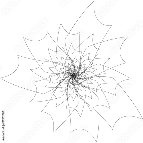 broken glass flower