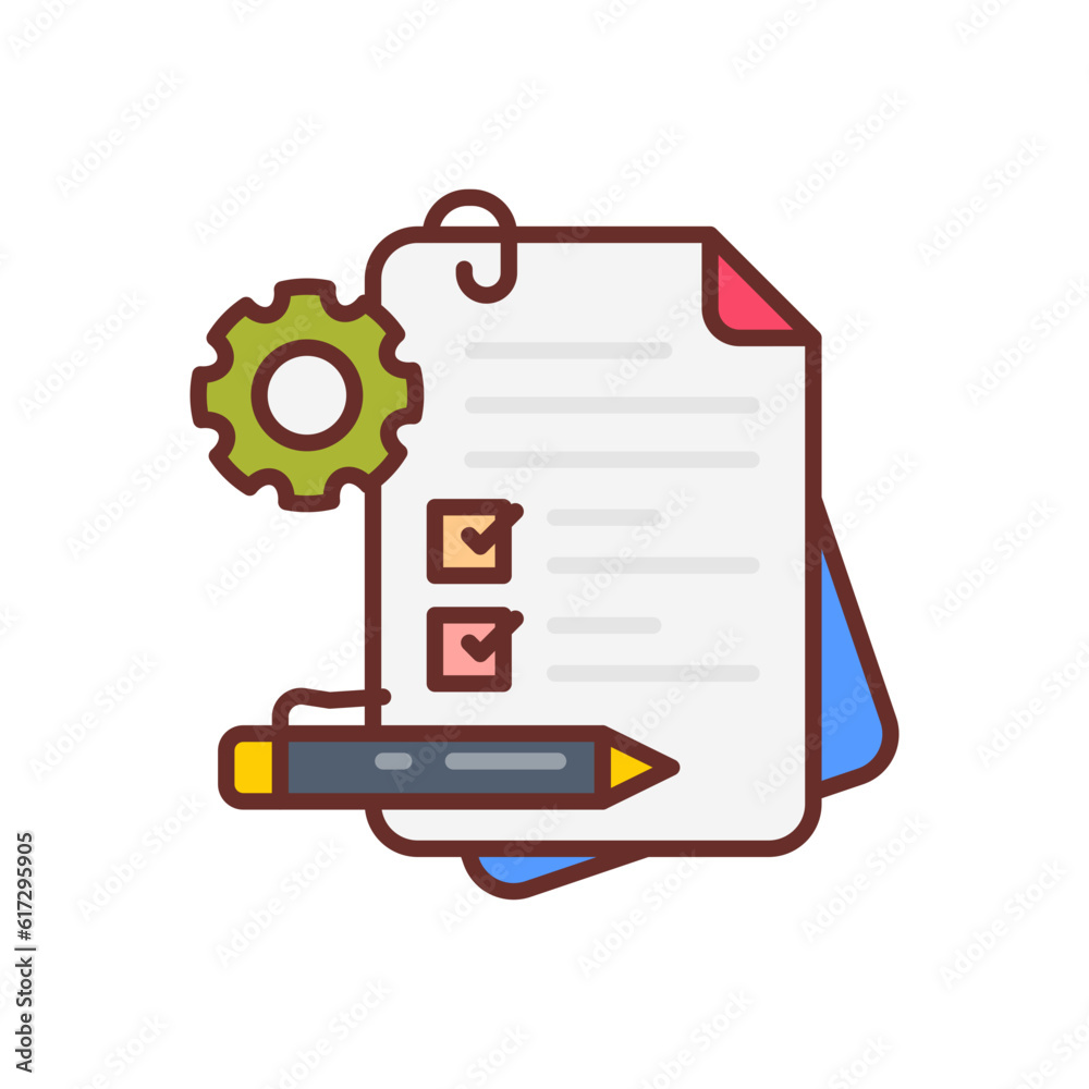 Project Management icon in vector. Illustration Project Management icon in vector. Illustration