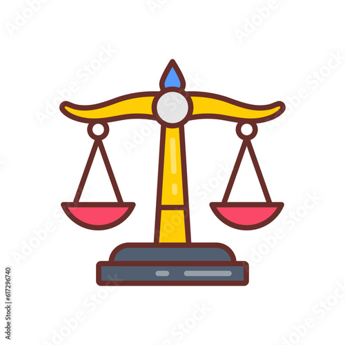 Ethics icon in vector. Illustration