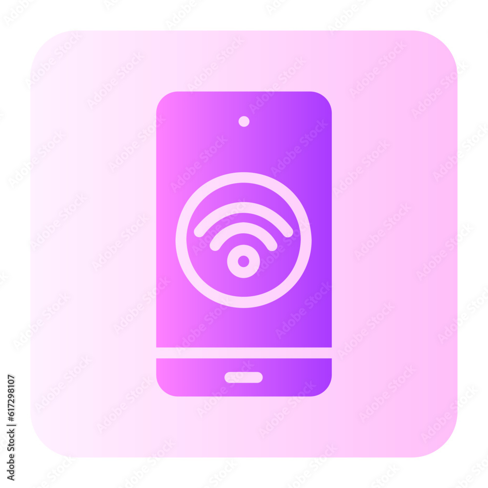 wifi gradient icon
