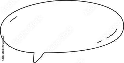 Rounded Speech Bubble