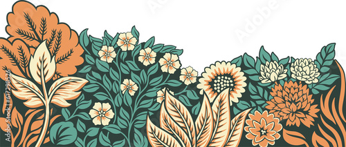 Flowers Pattern Flower Wood...