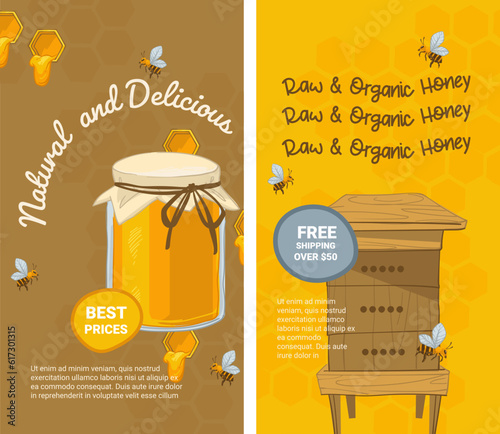 Natural and delicious raw organic honey prices