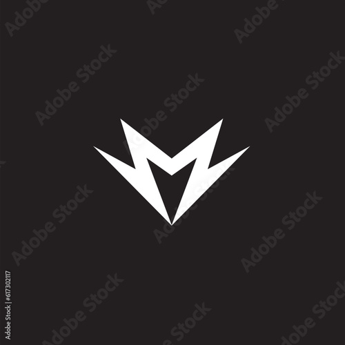 Luxury letter M abstract Logo for sale. Easy to apply in various media. Suitable for all kinds of professional industries related to hospitality, real estate, fashion, sports, technology or any other 