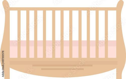 Wooden Baby Crib