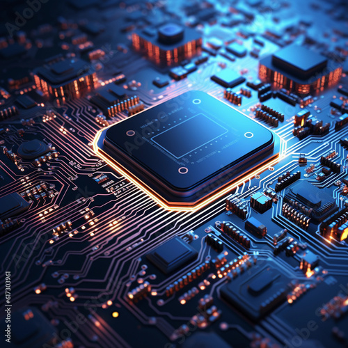 Computer Chip Motherboard Technologie Elektronik Prozessor
