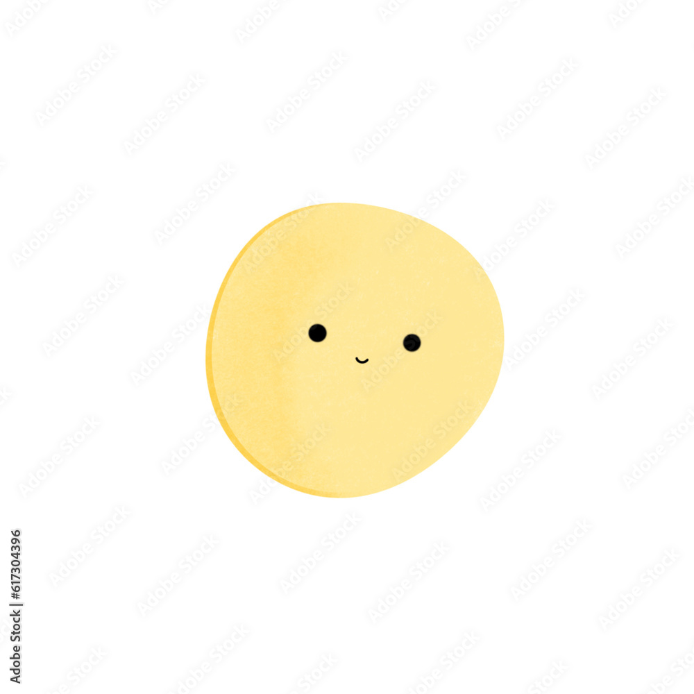 Smile fried egg, Cute fried egg illustration for card design, Kawaii Fried Egg Delicious Cuisine 