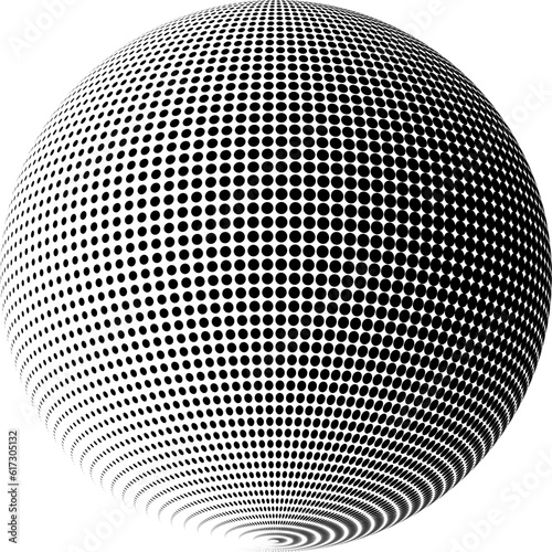 Abstract sphere design