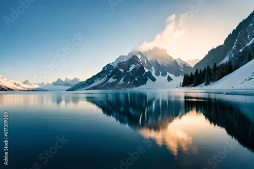 Mountain Reflections © Beste stock