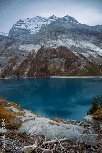 oeschinensee in autumn