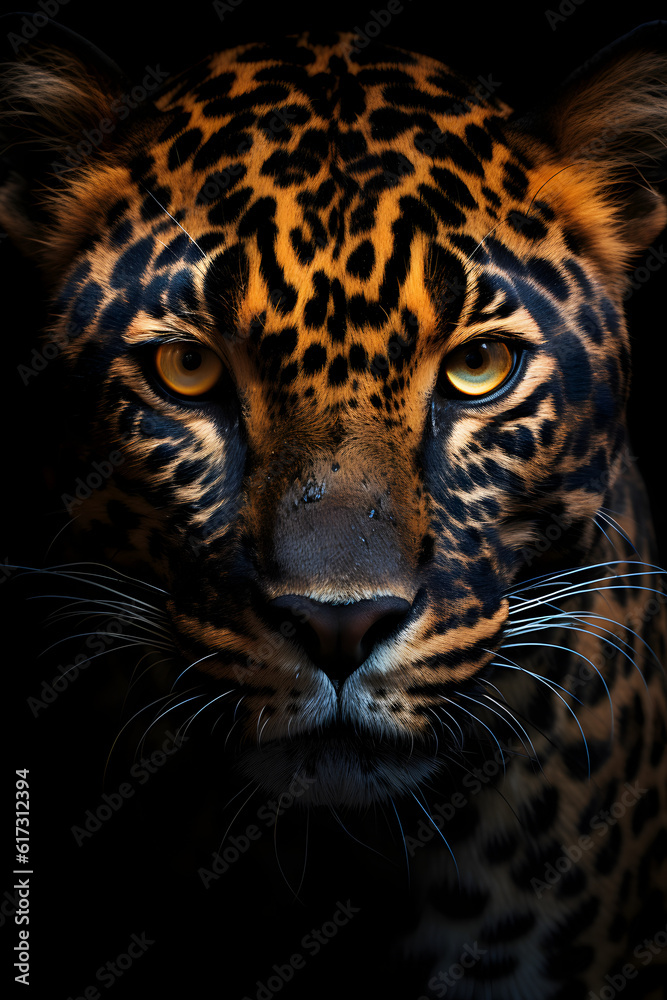 Obraz premium Portrait of a jaguar