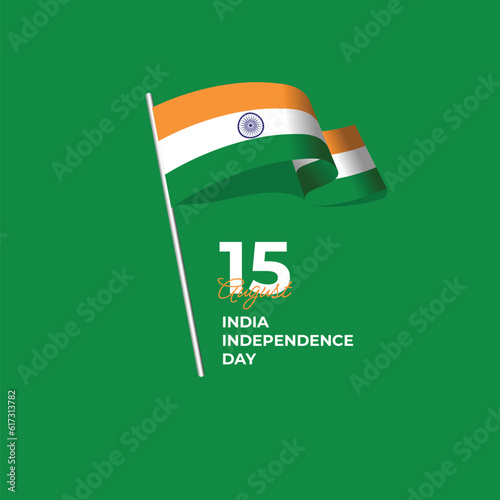 India independence day banner template
