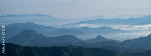 Fotografía 雲海と山々
