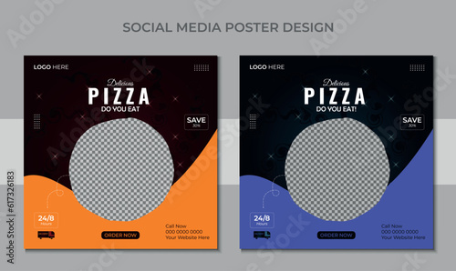 Social Media Post Template Design.