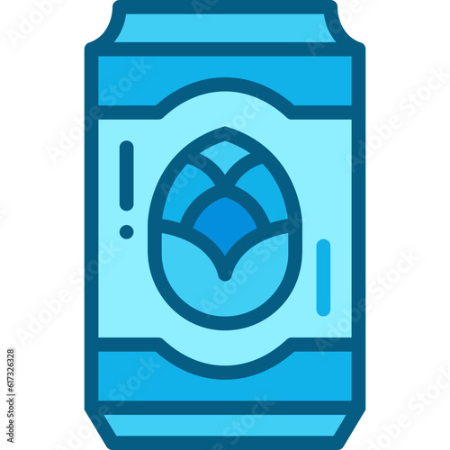 beer can two tone icon