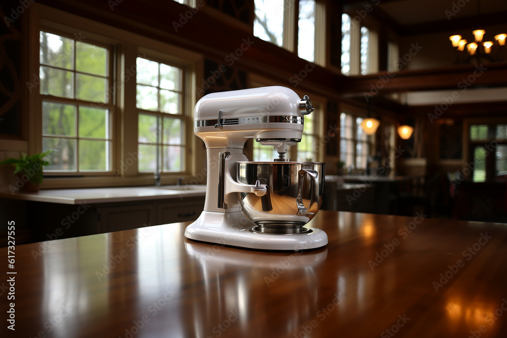 Stand Mixer with Multiple Attachments and Variable Speed Control