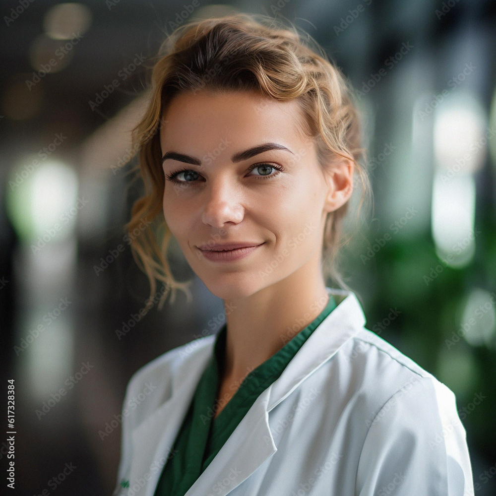 Professional nurse, doctor or hospital physician, with a natural portrait style. Woman or female with arms crossed for healthcare, medical wellness and a happy, confident and proud real smile Professional nurse, doctor or hospital physician, with a natural portrait style. Woman or female with arms crossed for healthcare, medical wellness and a happy, confident and proud real smile