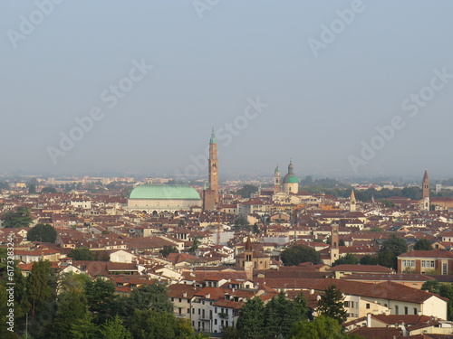 panorama di Vicenza, Veneto, Italia