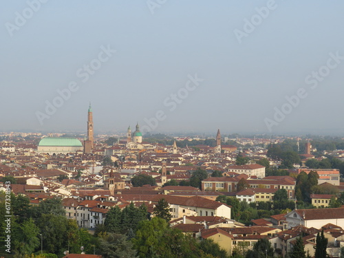 panorama di Vicenza, Veneto, Italia
