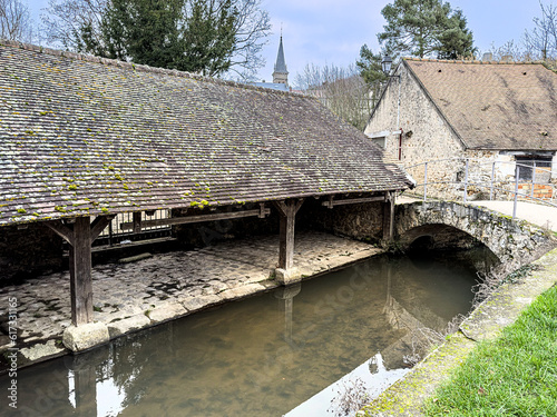 Charming Streets of Chevreuse: Exploring the Old Village in France photo